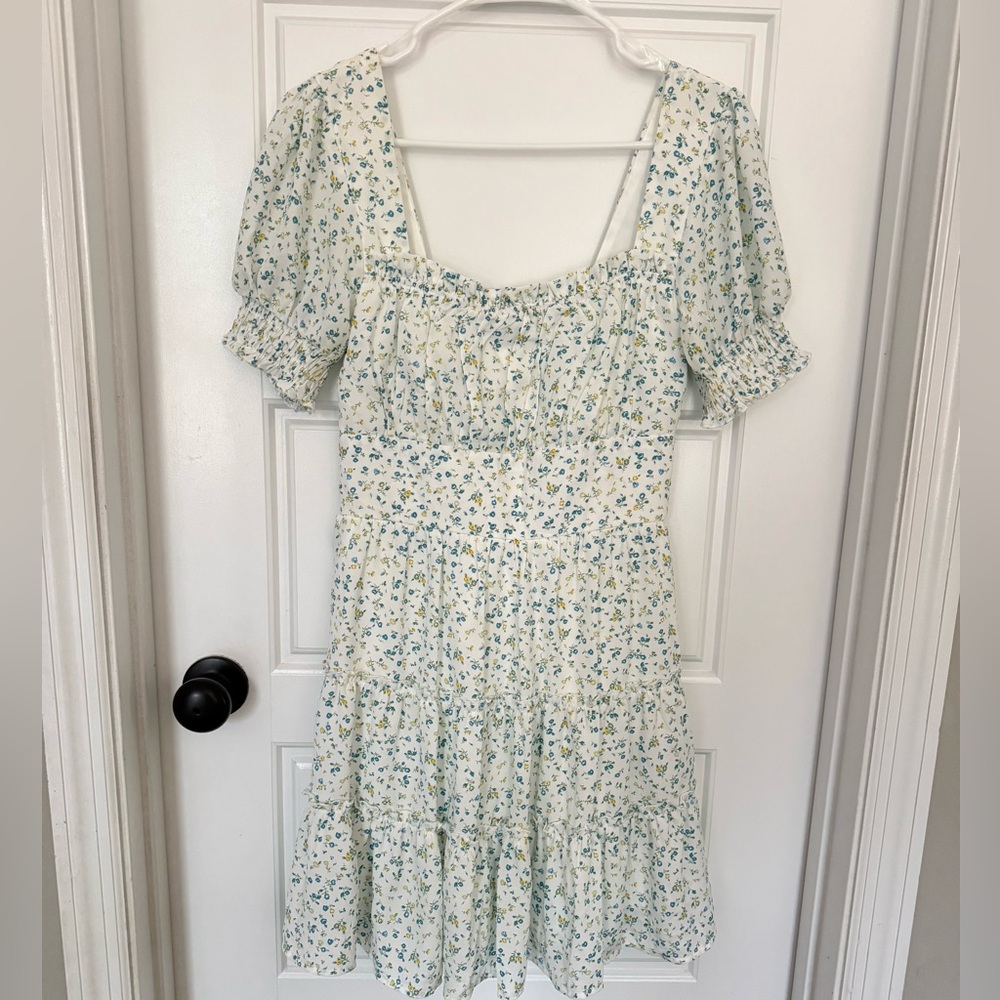 🐰🌸Trixxi Blue Floral Dress